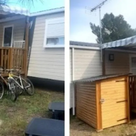 Camping Des Dunes De Contis Mobilhome 3Ch, Saint-Julien-en-Born Exterior photo